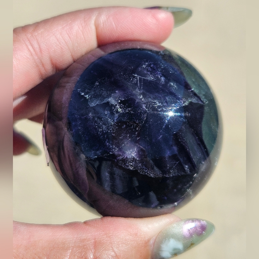 Rainbow Flourite Sphere